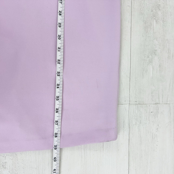 Calvin Klein Keyhole Sheath Dress Size 10 Lilac Pastel Knee Length Cocktail NEW - Picture 14 of 16